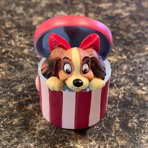 Lenox Disney Magic Thimble Collection - Lady and the Tramp, NIB